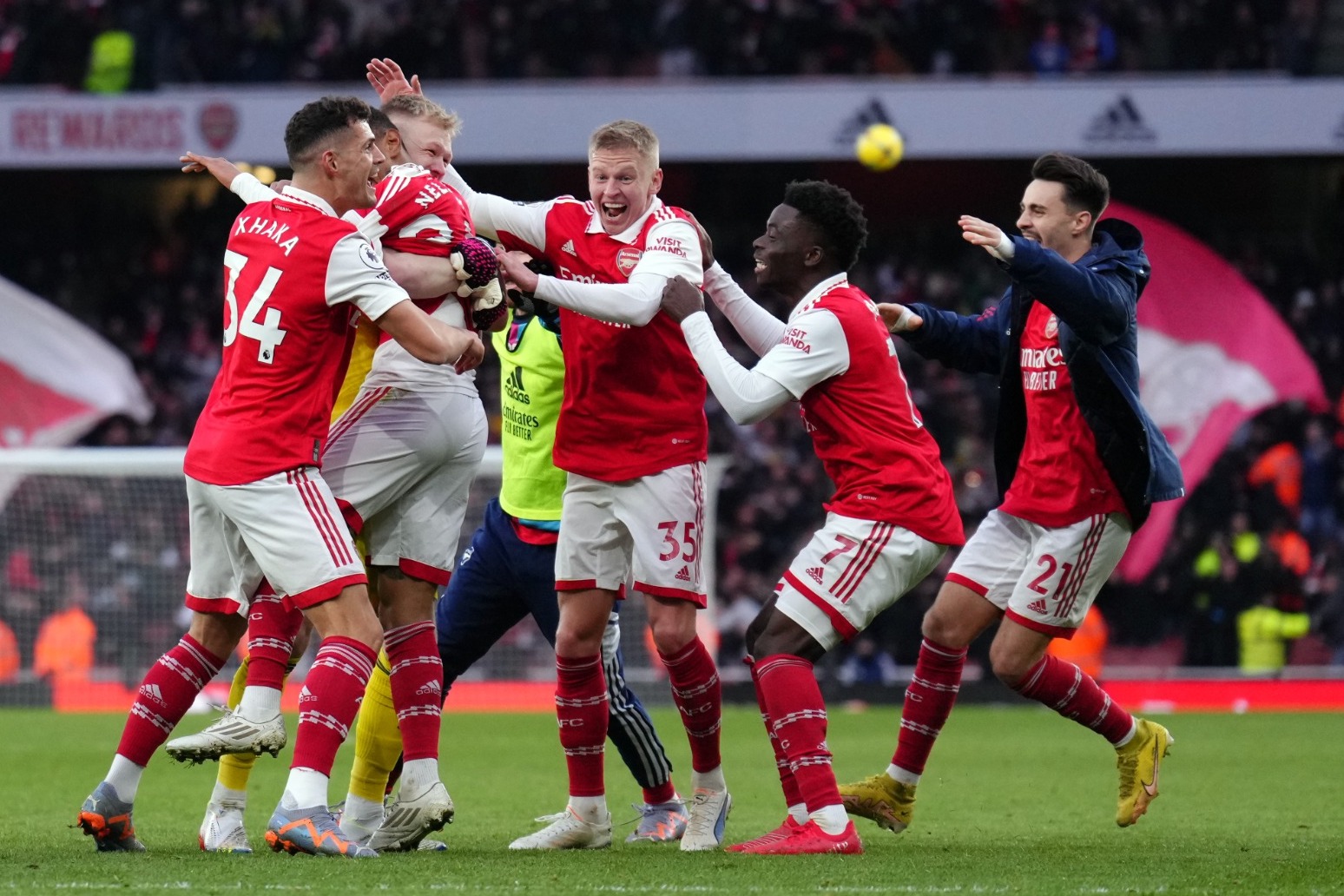 Arsenal stage stunning comeback to beat Bournemouth and stay five points clear 