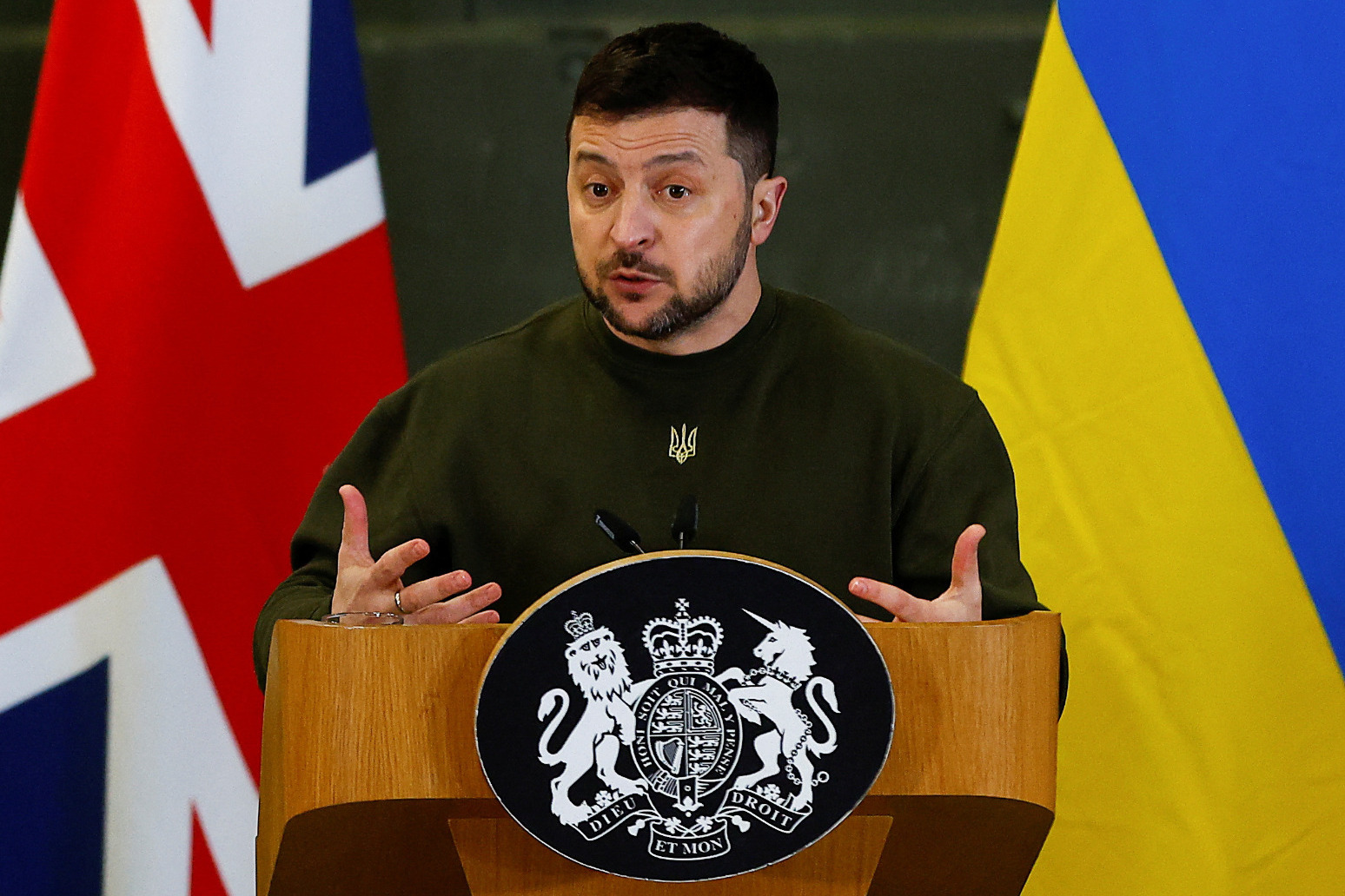 Zelensky to address UK-led summit on Russian Olympic participation 