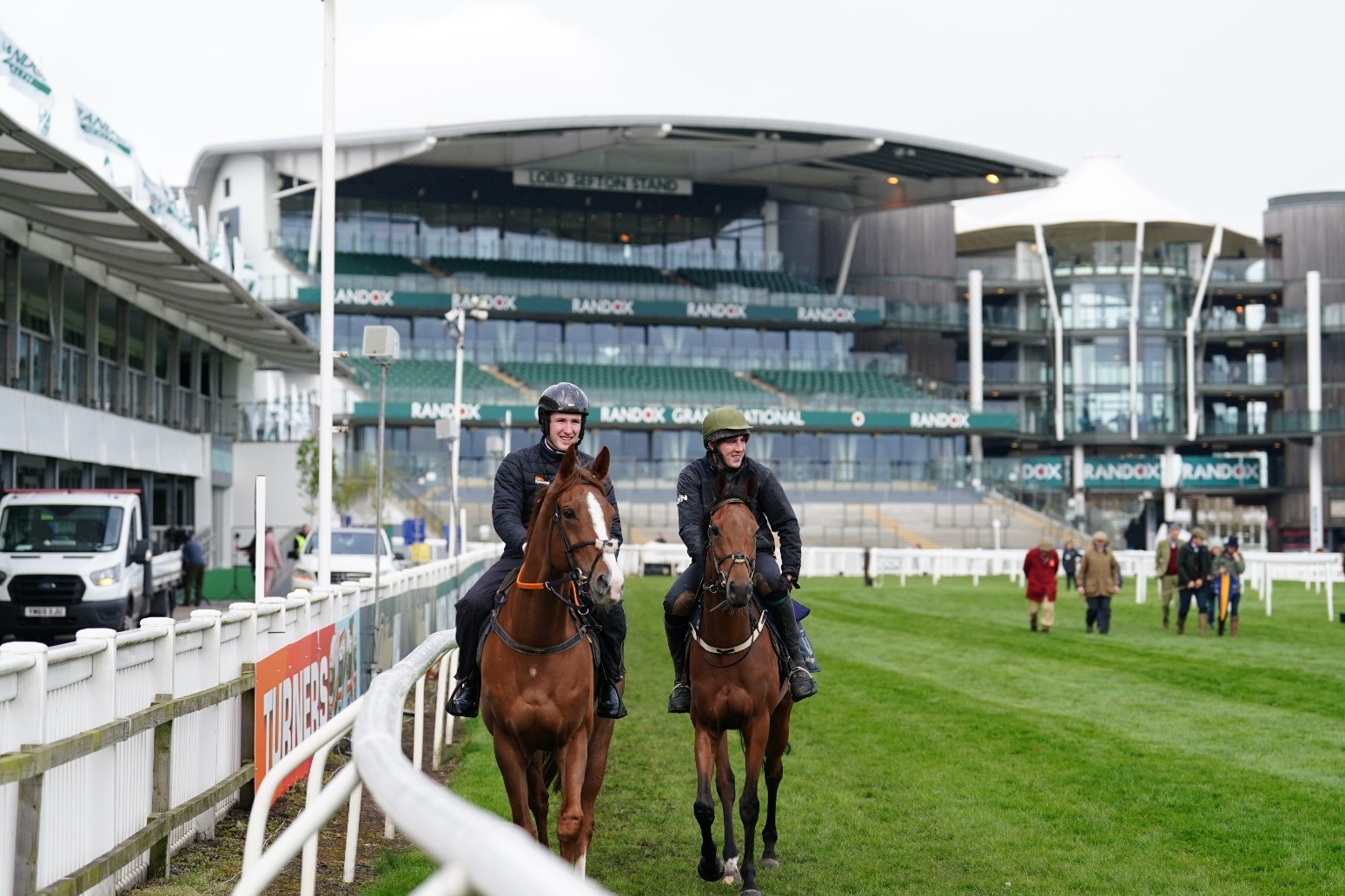 Activists plan to scale Aintree’s fences onto Grand National track 